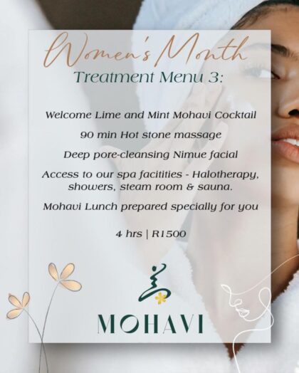 Mohavi Spa - Women's Month Promo 3